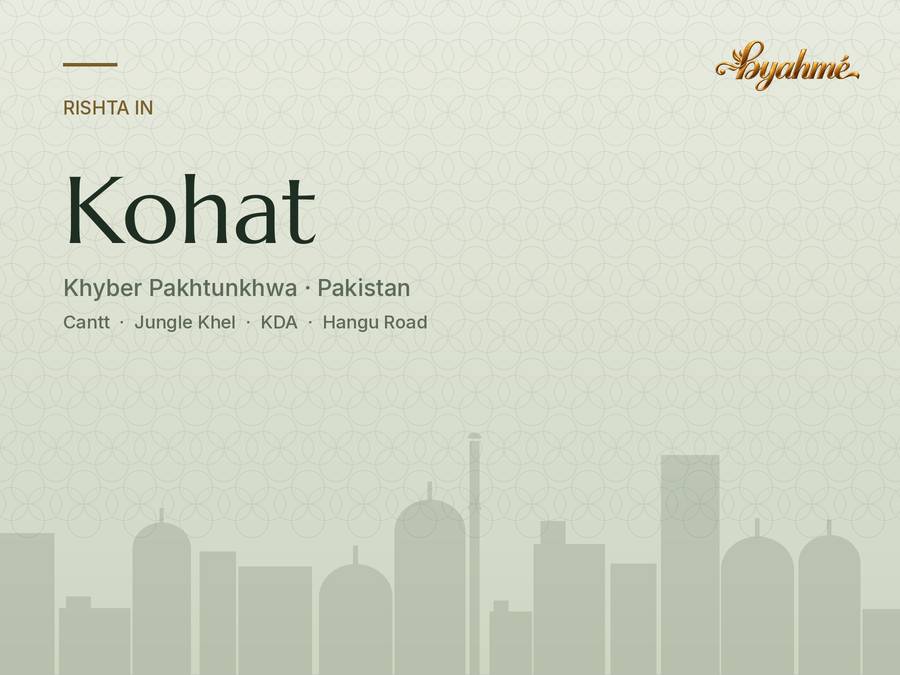 Rishta service in Kohat